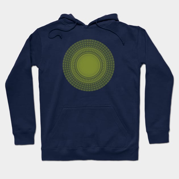 Circular ornament Hoodie by Tuye Project